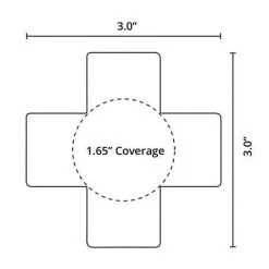 Neva Nude Rainbow Reflective Cross Pasties Accessories 5 Neva Nude Rainbow Reflective Cross Pasties Accessories