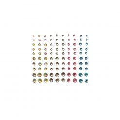 New Arrivals Neva Nude Disco Lights Face Gems