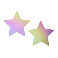 Neva Nude Reflective Star Pasties