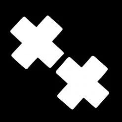 Neva Nude White Reflective Cross Pasties Trending Now