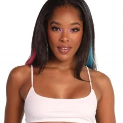 Hot & Delicious Black Bead Clothing Nitro Crop Top