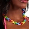 Nomad Kandi Rainbow Chain Choker