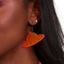 Accessories One Stop Rave Spaceship Trip Earrings
