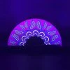 One Stop Rave UV Butterfly Trip Hand Fan