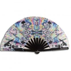 Accessories One Stop Rave UV Reactive Acid Print Fan