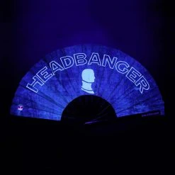 Accessories One Stop Rave UV Reactive Headbanger Fan