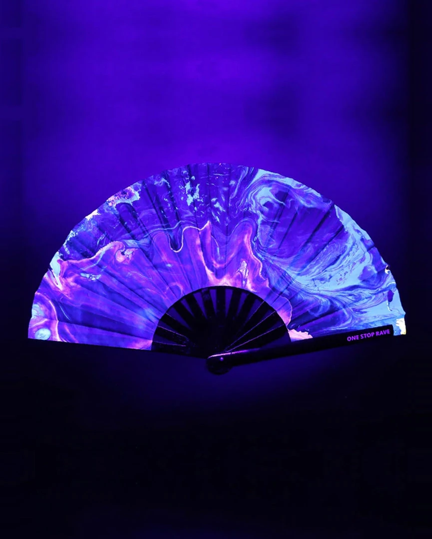 One Stop Rave UV Reactive Lucy Fan Accessories 1 One Stop Rave UV Reactive Lucy Fan Accessories