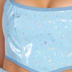 OhYes Oopsy Daisy Sparkly Corset Top