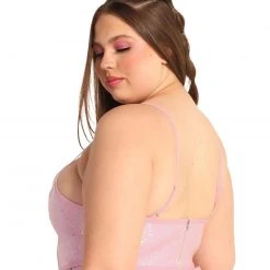 OhYes Oopsy Daisy Sparkly Corset Top