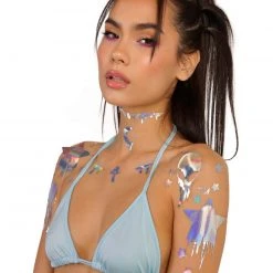 Accessories Sasswear X IHR Otherworldlies Holo Alien & Star Melt Pasties And Body Stickers Set