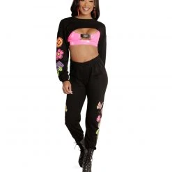 Rock & Rose Clothing PLUR Avenue Jogger Pants 15 Rock & Rose Clothing PLUR Avenue Jogger Pants