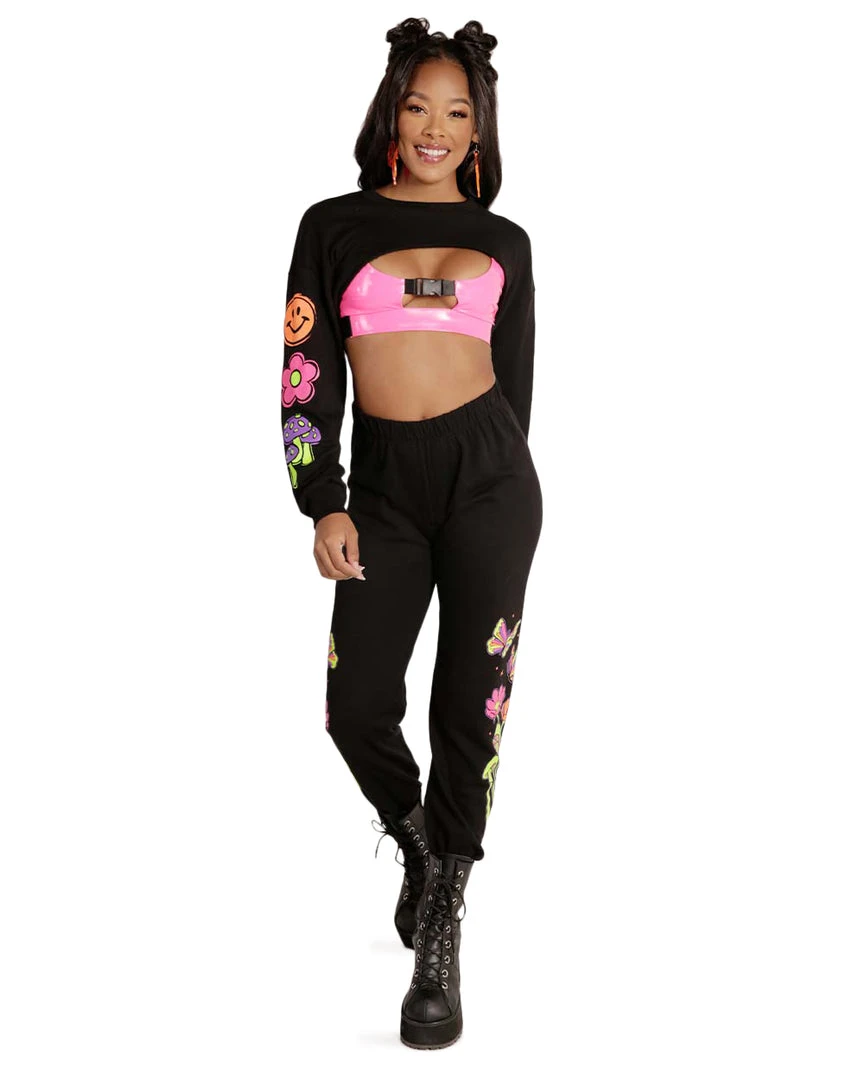 Rock & Rose Clothing PLUR Avenue Jogger Pants 5 Rock & Rose Clothing PLUR Avenue Jogger Pants
