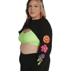 Rock & Rose PLUR Avenue Ultra Crop Top Clothing