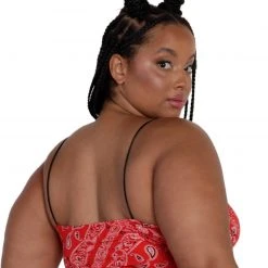 Bear Dance Paisley BB Cami Top Tops