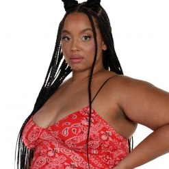 Bear Dance Paisley BB Cami Top Tops