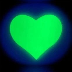 Accessories Pastease Love Glow-In-The-Dark Heart Pasties