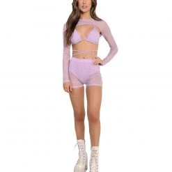 Banjul Tempt Me Stud Ultra Crop Top