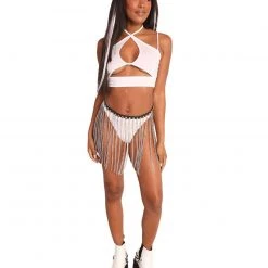 Cherry Mellow, Inc. Perfect Stranger Cutout Cropped Top 10 Cherry Mellow, Inc. Perfect Stranger Cutout Cropped Top