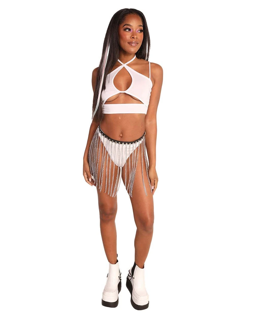 Cherry Mellow, Inc. Perfect Stranger Cutout Cropped Top 3 Cherry Mellow, Inc. Perfect Stranger Cutout Cropped Top