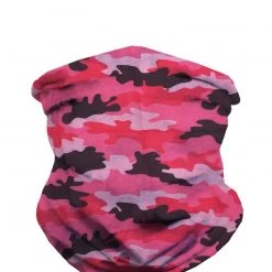 INTO THE AM Pink Camo Seamless Mask Bandana