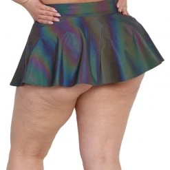 OhYes Pretty Flirty Reflective Skater Skirt Clothing 21 OhYes Pretty Flirty Reflective Skater Skirt Clothing
