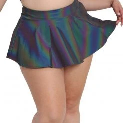OhYes Pretty Flirty Reflective Skater Skirt Clothing 18 OhYes Pretty Flirty Reflective Skater Skirt Clothing