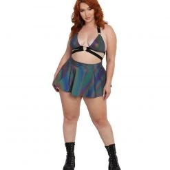 OhYes Pretty Flirty Reflective Skater Skirt Clothing 19 OhYes Pretty Flirty Reflective Skater Skirt Clothing