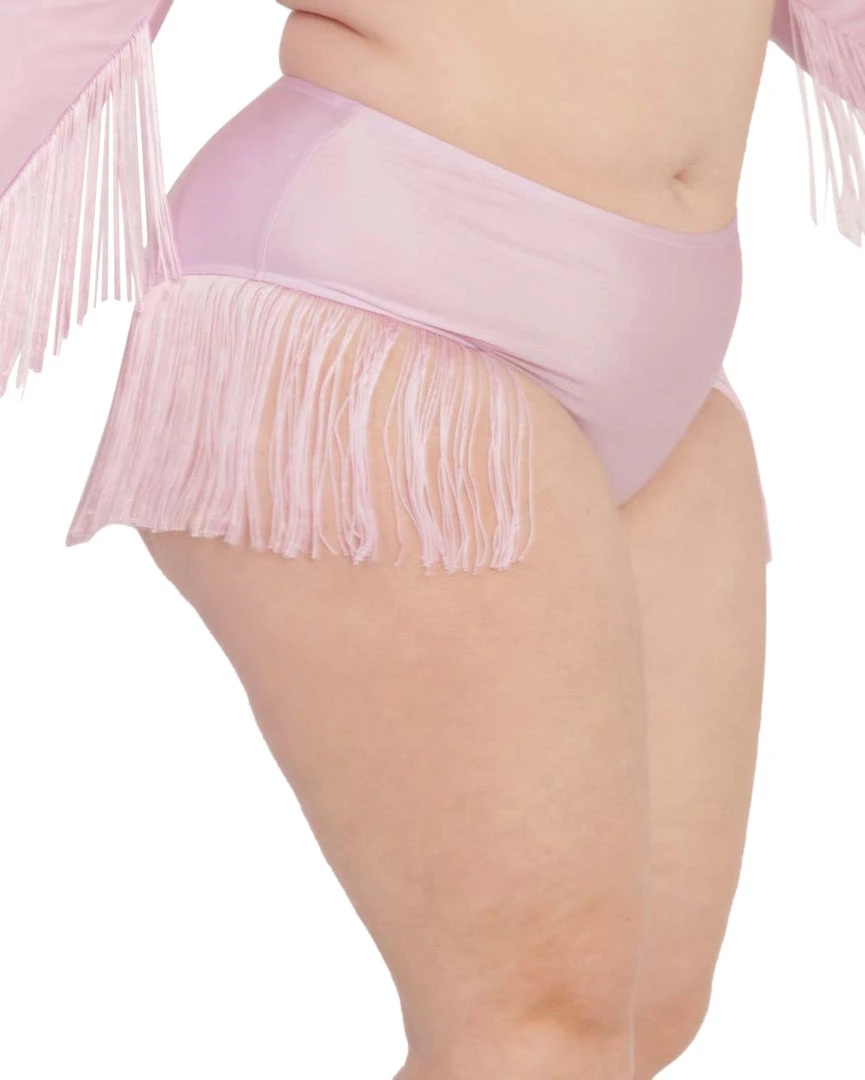 OhYes Princess PLUR Fringe Hi-Waist Bottoms Clothing 9 OhYes Princess PLUR Fringe Hi-Waist Bottoms Clothing