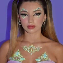 Lunautics Solar Flare Glow-in-the-Dark Face Jewels