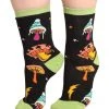 JY Designs And Creations Psockadelic Shrooms Socks