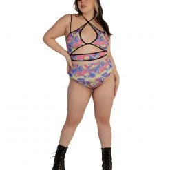 Cherry Mellow, Inc. Clothing Psychedelic Jams Hi-Waist Bottoms 14 Cherry Mellow, Inc. Clothing Psychedelic Jams Hi-Waist Bottoms