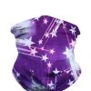 INTO THE AM Masks & Bandanas Purple Galaxy Seamless Mask Bandana