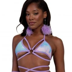 Rolita Couture Pastel Tie-Dye Butterfly Kisses Wrap Top 13 Rolita Couture Pastel Tie-Dye Butterfly Kisses Wrap Top