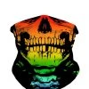 INTO THE AM Rainbow Skeleton Seamless Mask Bandana