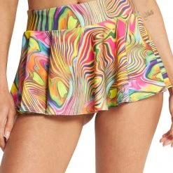 Dippin Daisies New Arrivals Rainbow Burst Skater Skirt