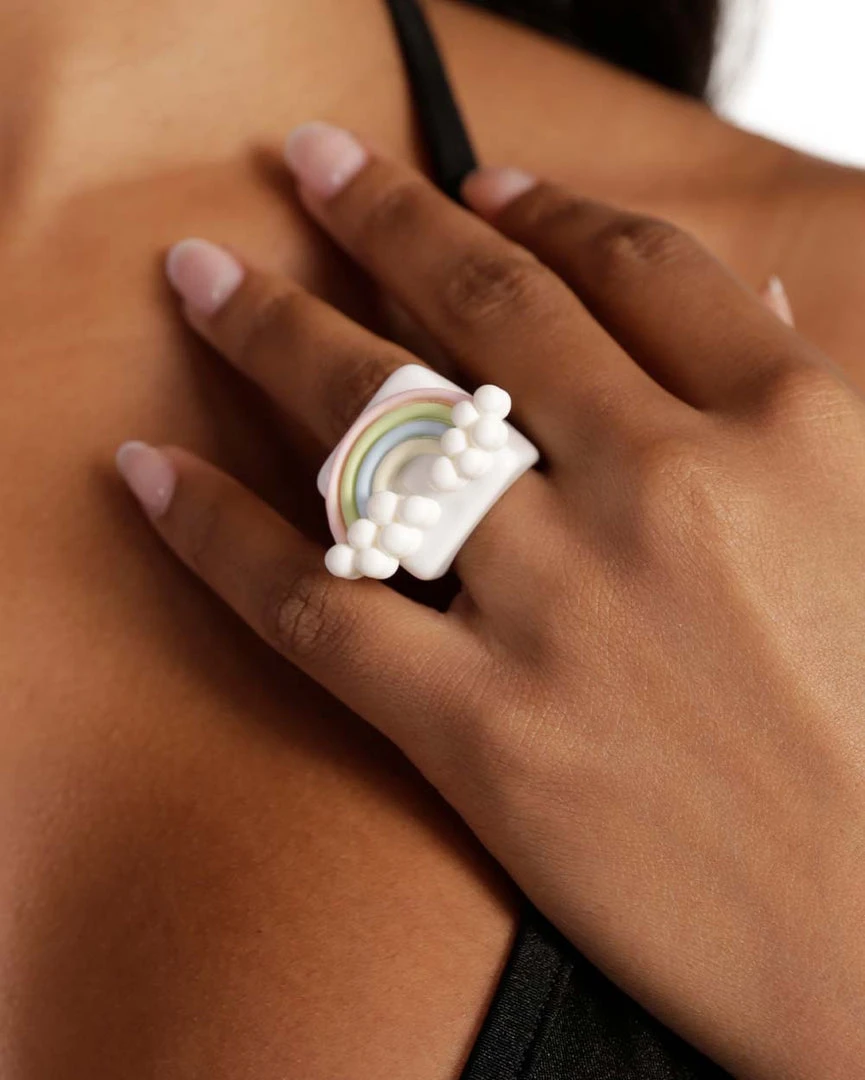 Ana Accessories Rainbow Daydream Ring 1 Ana Accessories Rainbow Daydream Ring