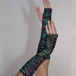 Dippin Daisies Dresses & Sets Rainbow Glow Reflective Arm Warmers