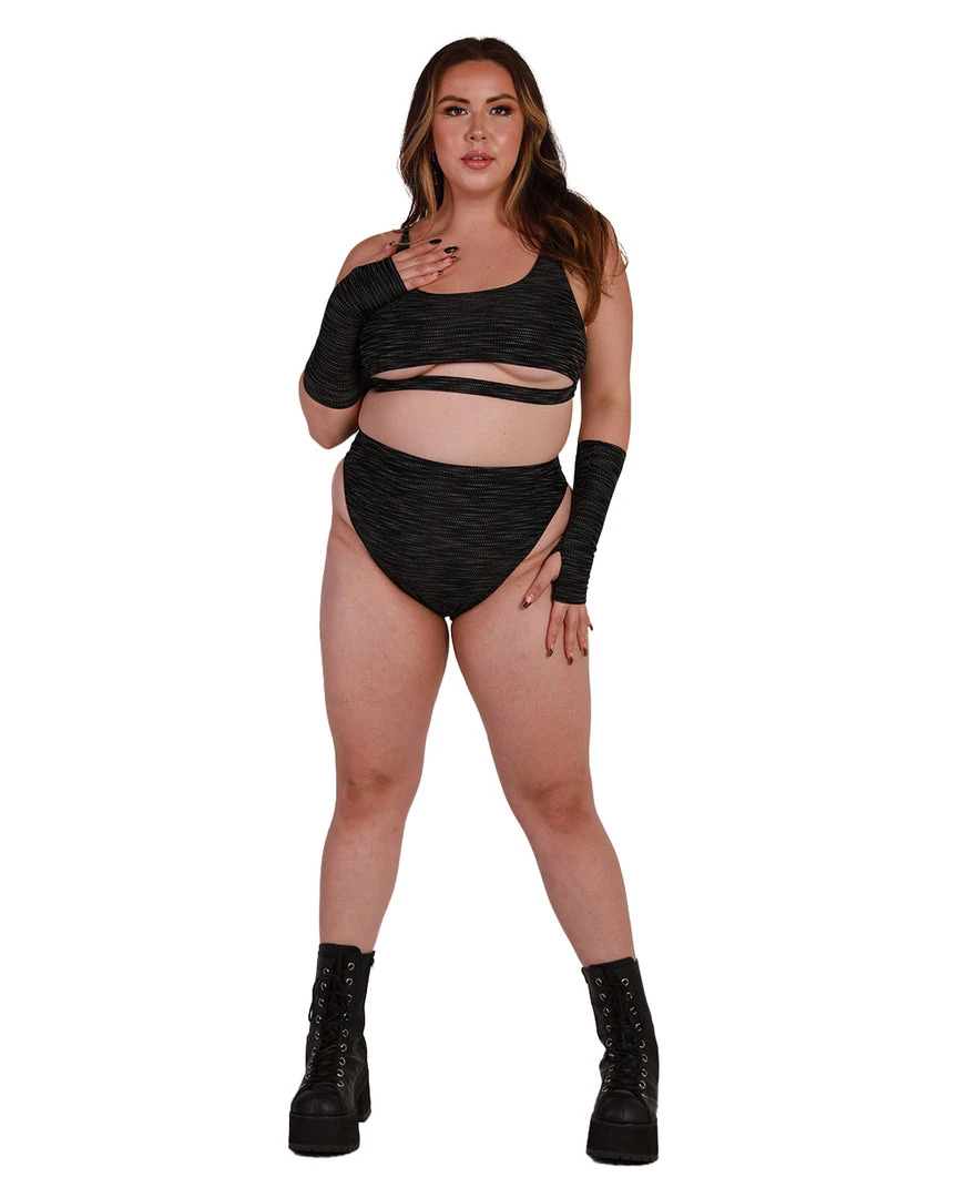 Dippin Daisies Bottoms Rainbow Glow Reflective High Cut Booty Shorts 9 Dippin Daisies Bottoms Rainbow Glow Reflective High Cut Booty Shorts