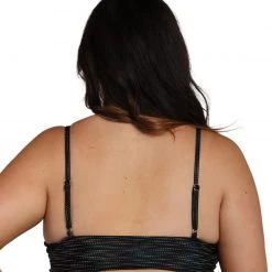 Dippin Daisies Rainbow Glow Reflective Underboob Crop Top Tops 21 Dippin Daisies Rainbow Glow Reflective Underboob Crop Top Tops