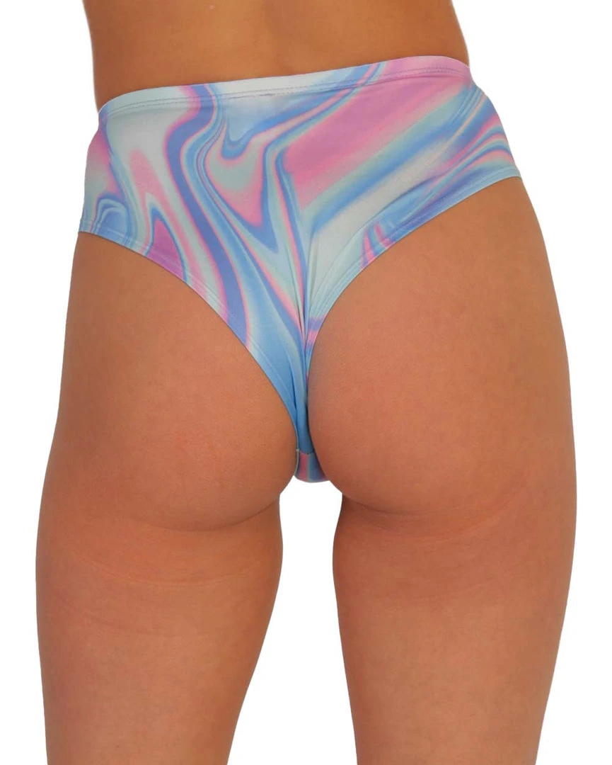 Cherry Mellow, Inc. Rainbow Swish High-Waisted Bottoms 4 Cherry Mellow, Inc. Rainbow Swish High-Waisted Bottoms