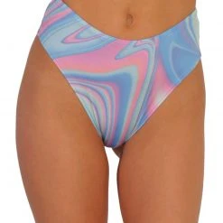 Cherry Mellow, Inc. Rainbow Swish High-Waisted Bottoms