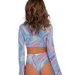 Cherry Mellow, Inc. Rainbow Swish O-Ring Top 14 Cherry Mellow, Inc. Rainbow Swish O-Ring Top