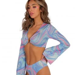 Cherry Mellow, Inc. Rainbow Swish O-Ring Top 13 Cherry Mellow, Inc. Rainbow Swish O-Ring Top