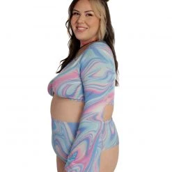 Cherry Mellow, Inc. Rainbow Swish O-Ring Top 18 Cherry Mellow, Inc. Rainbow Swish O-Ring Top