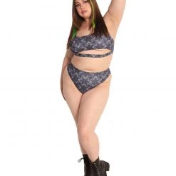 Dippin Daisies Recycled Fabric Enchanted Flower Hi-Waist Bottoms