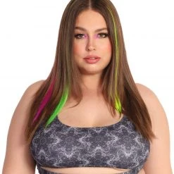 Dippin Daisies Recycled Fabric Enchanted Flower Underboob Crop Top Clothing