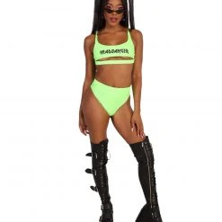 Dippin Daisies Clothing Recycled Fabric Headbanger Hi-Waist Bottoms