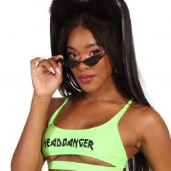 Dippin Daisies Recycled Fabric Headbanger Cut-Out Top