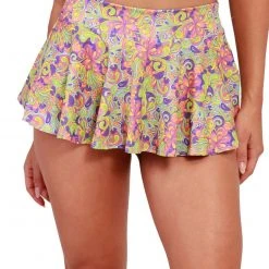Dippin Daisies Clothing Recycled Fabric Magic Mushroom Mini Skirt