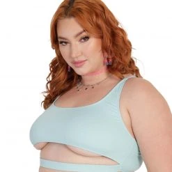 Dippin Daisies Recycled Fabric Malibu BB Cutout Crop Top